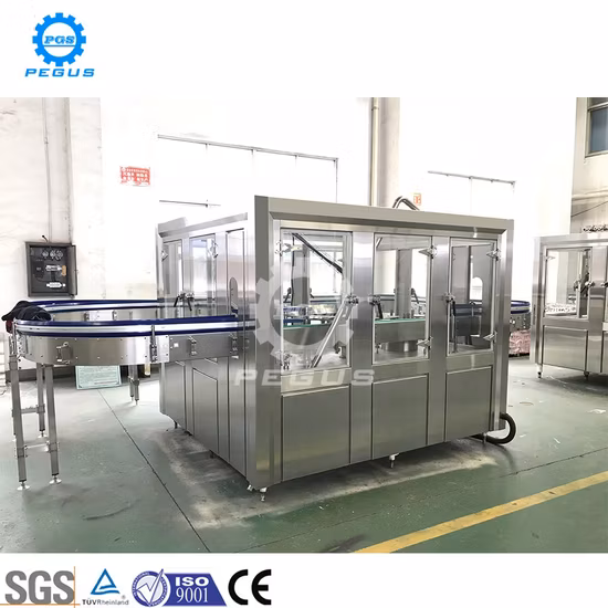 Lata automática de alumínio para animais de estimação Refrigerante gaseificado Água com gás Cerveja Bebida Enlatada Linha de vedação Bebida energética Refrigerante Suco Enlatado Máquina de enchimento
