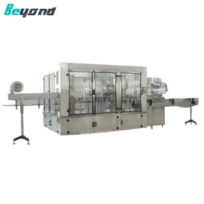 Cgf18-18-6 Máquina de envase de água mineral engarrafada Pet Linha de produção Máquina de enlatar