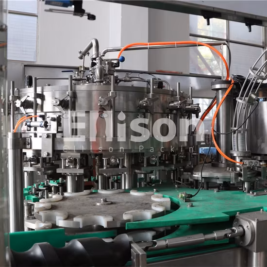 Máquina de envase de cerveja para bebidas carbonatadas